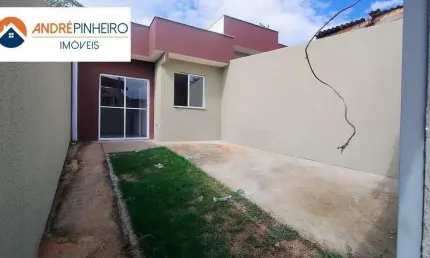 Oportunidade Imperdível! Casa Nova plana sem escadas com 3 Quartos em Santa Luzia