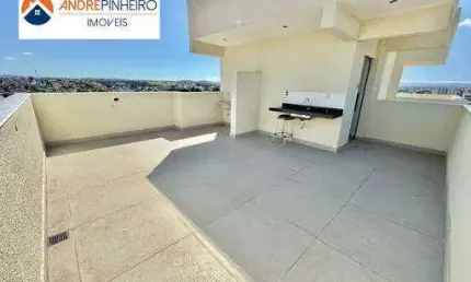 Cobertura com 02 quartos 90m² por R$ 395.000,00- São João Batista - Venda nova /MG
