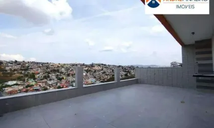 Cobertura com 02 quartos 120 m² por r$ 1.180.000,00- castelo - belo horizonte /mg