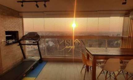 Apartamento com 4 dormitórios à venda, 137 m² por R$ 1.450.000,00 - Alphaville - Campinas/SP
