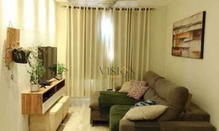 Apartamento com 2 dormitórios à venda, 68 m² por R$ 265.000 - Jardim Chapadão - Campinas/SP