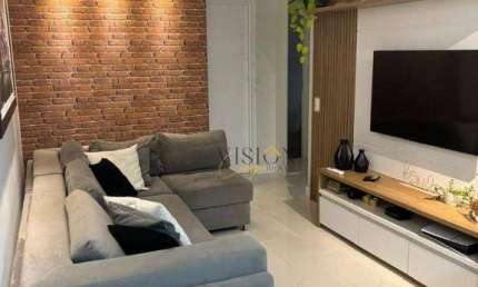 Apartamento com 2 dormitórios à venda, 57 m² por R$ 660.000,00 - Parque Rural Fazenda Santa Cândida - Campinas/SP