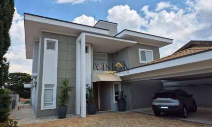 Casa com 5 dormitórios, 410 m² - venda por R$ 3.500.000 ou aluguel por R$ 15000 -Residencial Arborais - Campinas/SP