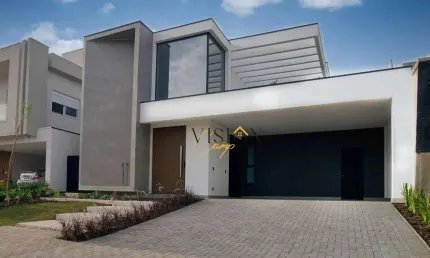 Casa Térrea em Condomínio Luxuoso em Campinas no Residencial Arborais com 3 suítes R$ 2.850.000
