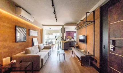 Apartamento com 1 dormitório à venda, 51 m² por R$ 720.000 - Cambuí - Campinas/SP