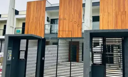 SOBRADO GEMINADO| ACABAMENTO SOFISTICADO| IRIRIU | 1 SUITE + 2 DORMITÓRIOS | 2 VAGAS DE GARAGENS | ESPAÇO PARA ÁREA DE FESTA E PISCINA FUNDOS