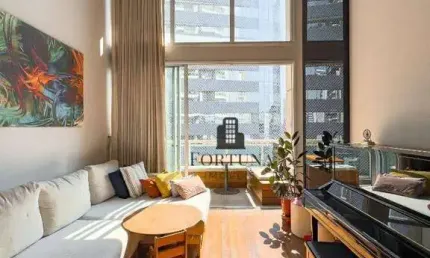 Apartamento duplex com 3 dormitórios à venda, 165 m² por r$ 3.476.800 - brooklin - são paulo/sp