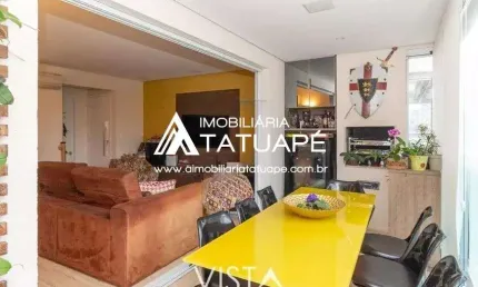 Apartamento com 3 quartos à venda na rua henrique sertório, 287, tatuapé, são paulo, 134 m2 por r$ 1.695.000