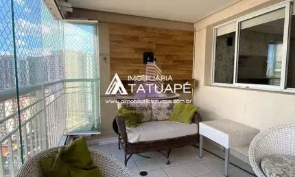 Apartamento com 2 quartos à venda na Praça Louveira, 51, Tatuapé, São Paulo, 122 m2 por R$ 1.590.000