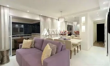 Apartamento com 3 quartos à venda na Rua Teixeira de Melo, 295, Tatuapé, São Paulo, 108 m2 por R$ 1.185.000