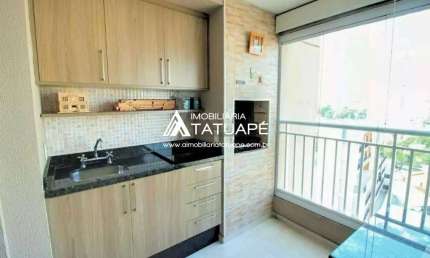 Apartamento com 3 quartos à venda na Rua Campo Largo, 964, Vila Bertioga, São Paulo, 80 m2 por R$ 865.000