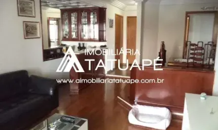 Apartamento com 4 quartos à venda na Rua Antônio de Barros, 2526, Tatuapé, São Paulo, 167 m2 por R$ 799.000
