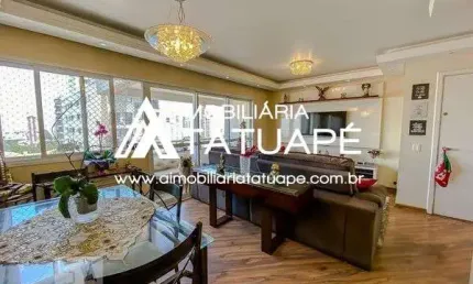 Apartamento com 3 quartos à venda na Rua Teixeira de Melo, 295, Tatuapé, São Paulo, 108 m2 por R$ 899.000