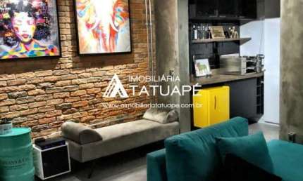 Apartamento com 1 quarto à venda na Rua José Tavares de Siqueira, 80, Tatuapé, São Paulo, 68 m2 por R$ 640.000