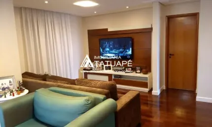 Apartamento com 3 quartos à venda na rua luiz dos santos cabral, 650, tatuapé, são paulo, 157 m2 por r$ 1.479.000