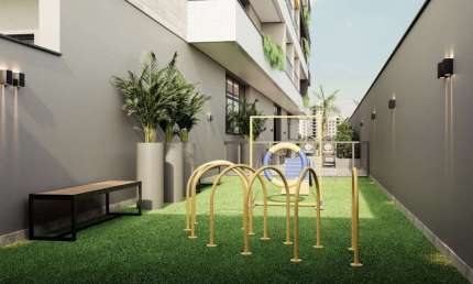 Kitnet / Stúdio à venda na Rua Desembargador Motta, Batel, Curitiba, 20 m2 por R$ 372.236