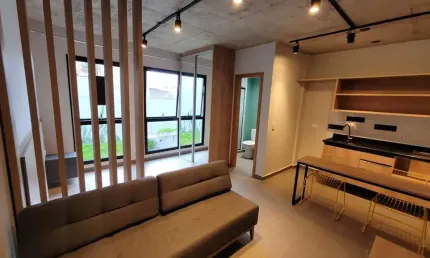 Apartamento com 1 quarto à venda na Rua Trajano Reis, São Francisco, Curitiba, 25 m2 por R$ 360.000