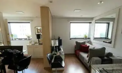 Apartamento  2 Dormitorios 1 Suite 2 vagas 58m2 à venda, Jardim Paulista, São Paulo, SP