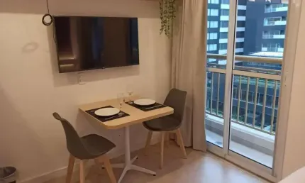 Apartamento com 1 dormitorio, 25m², localizado em pinheiros