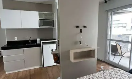 Studio Mobiliado na Turiassu para locação, Perdizes, São Paulo, SP