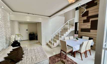 Cobertura Duplex Deslumbrante com varanda gourmet com piscina em Jardim Marajoara