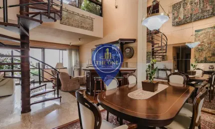 Cobertura de 355m²  duplex com terraço à venda, real parque, são paulo, sp  mobiliado, 4 garagens,