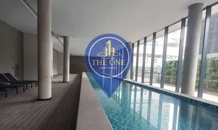 Apartamento studio com 43m² à venda, em vila olímpia, são paulo, sp com 1 suíte, 1 banheiro e 1 vag