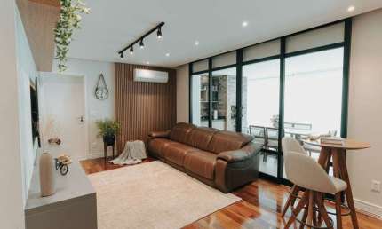 Apartamento de 131m² com terraço à venda, Vila Mascote, São Paulo, SP  Hall Living 2 Ambientes, 3 D