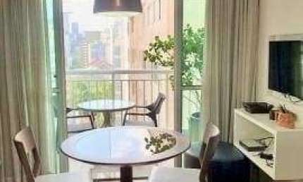Apartamento com 37m², mobiliado, para locação, Bela Vista, São Paulo, SP
