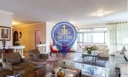 Apartamento de 455m² à venda, consolação, são paulo, sp com 4 dormitórios sendo 2 suíte, 3 vagas pa