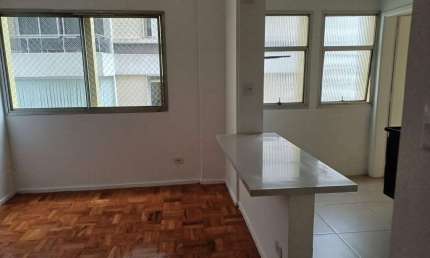 Apartamento à venda, Higienópolis, São Paulo, SP com 1 Dormitório, 1 Banheiro, Sala de estar integr