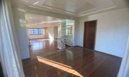 Apartamento de 235m² para locação, Moema, São Paulo, SP Semi Mobiliado com 4 Suítes, 6 Banheiros, A