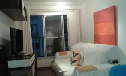 Apartamento de 50m² à venda, Chácara Inglesa, São Paulo, SP Mobiliado com 2 dormitórios, banheiro,