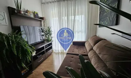 Apartamento para locação, 50m² mobiliado 1 vaga, 2 dormitórios, localizado em santo amaro