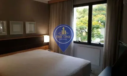 Apartamento de 91m² mobiliado à venda, jardim paulista, são paulo, sp. com 2 suítes, 2 salas, 1 vag