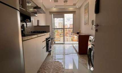 Apartamento novo à venda com 1 dormitório sendo 1 suíte e 1 vaga de garagem, 30M², localizado no Ja