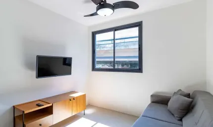Apartamentode 34m² para venda e locação,  com 2 dormitórios, localizado na vila buarque, são paulo,