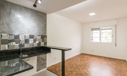 Loft de 25m² à venda, Vila Buarque, São Paulo, SP. Totalmente Reformado,Andar alto, ambientes integ