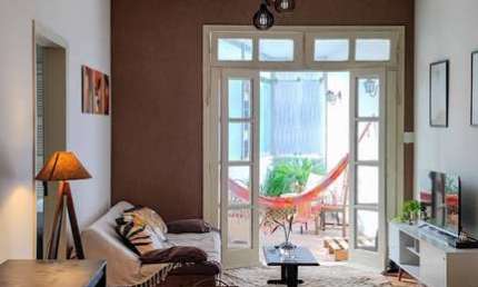 Apartamento para locação, Mobiliado e decorado, com 2 Dormitórios, 1 Suíte, 1 Vaga , Bela Vista, Sã