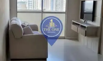 Apartamento de 58m² para venda e locação, com 2 dormitórios, mobiliado, 2 banheiros. localizado na