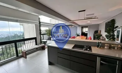 Apartamento mobiliado, com 164m², 2 suítes, 3 vagas, à venda, vila andrade, são paulo, sp