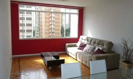 Apartamento de 135m² à venda, perdizes, são paulo, sp. mobiliado e com 2 dormitórios sendo 1 suíte,