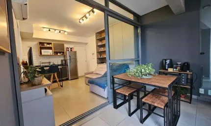 Apartamento de 63m² SEMI-MOBILIADO à venda, Vila Madalena, São Paulo, SP. com 2 Dormitórios, sendo