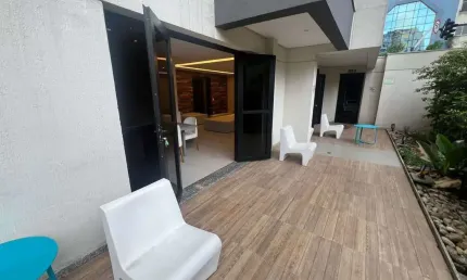 Studio à venda MOBILIADO, 26m,  com suíte, 01 dormitório, academia , salão de festa, Campos Elíseos