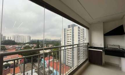 Apartamento de 76m² com terraço à venda, Chácara Santo Antônio (Zona Sul), São Paulo, SP. 3 Dormitó