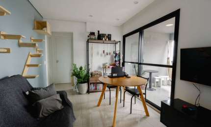 Apartamento de 60m² à venda, Pinheiros, São Paulo, SP. com 2 Dormitórios sendo 1 Suíte, Sala ampla,