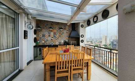 Cobertura Duplex, 3 dormitórios e 3 vagas à venda, Cambuci, São Paulo, SP