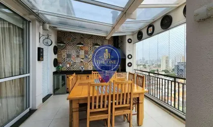 Cobertura duplex, 3 dormitórios e 3 vagas à venda, cambuci, são paulo, sp