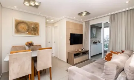 Apartamento de 60m² à venda, Vila da Saúde, São Paulo, SP. com 2 Dormitórios sendo 1 Suíte, 2 Salas