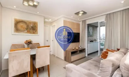 Apartamento de 60m² à venda, vila da saúde, são paulo, sp. com 2 dormitórios sendo 1 suíte, 2 salas